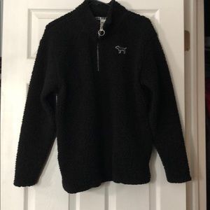 PINK Sherpa pull over jacket